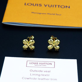 Louis Vuitton LV solid floral earrings-3821